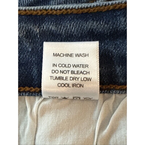 Judy Blue “He Said So” Mid Thigh Denim Dad Shorts Size 3XL JB15299 Soft Stretchy - Picture 7 of 9